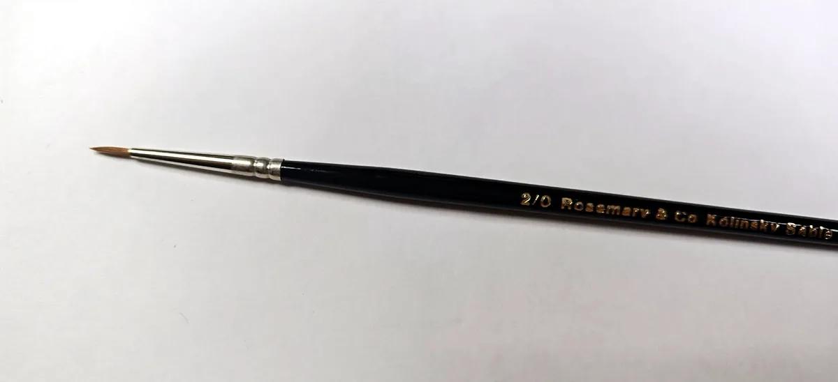 SERIES 33 KOLINSKY SABLE POINTED ROUNDS 2/0