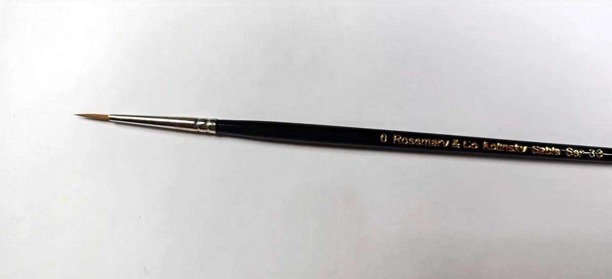 SERIES 33 KOLINSKY SABLE POINTED ROUNDS 0