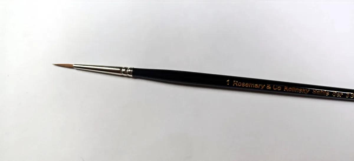 SERIES 33 KOLINSKY SABLE POINTED ROUNDS 1
