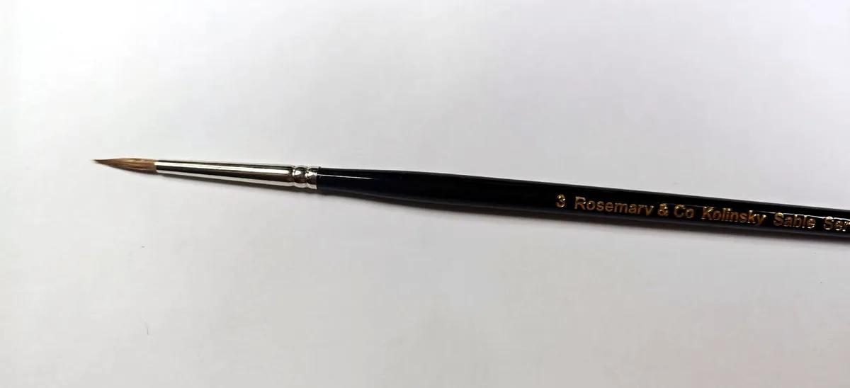 SERIES 33 KOLINSKY SABLE POINTED ROUNDS 3