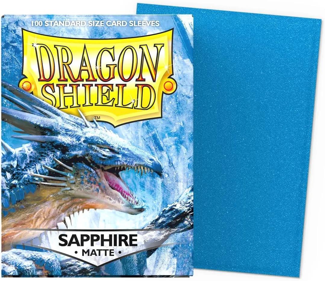 Dragon Shield: Matte Sleeves: Sapphire (100)