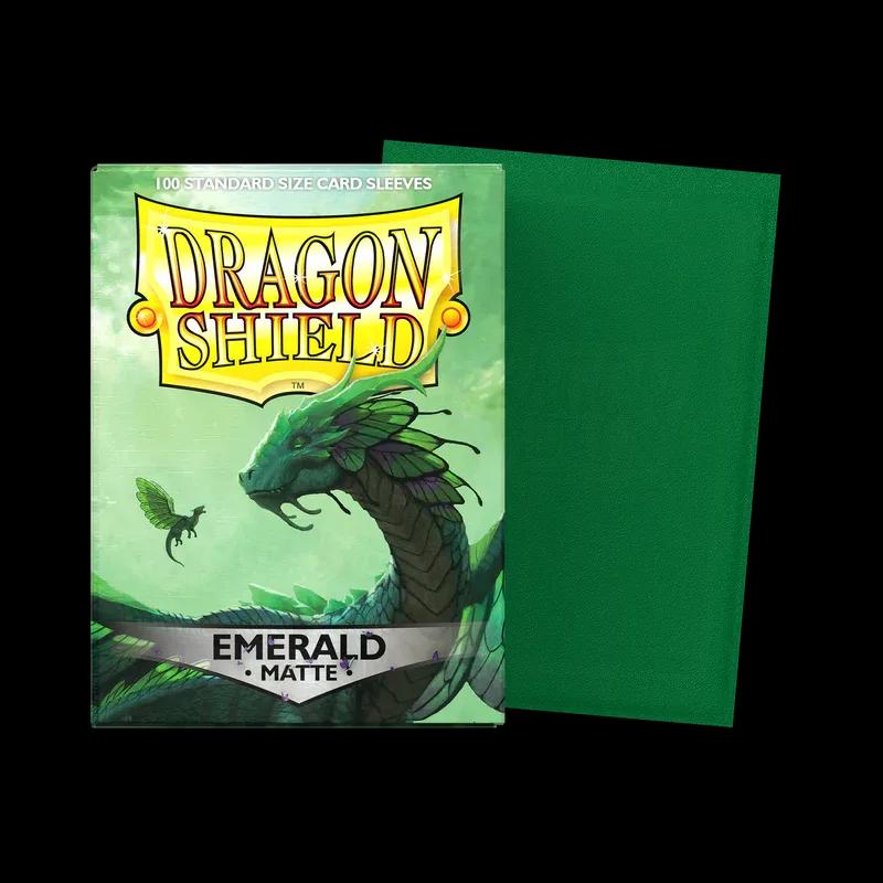 Dragon Shield: Matte Sleeves: Emerald (100)