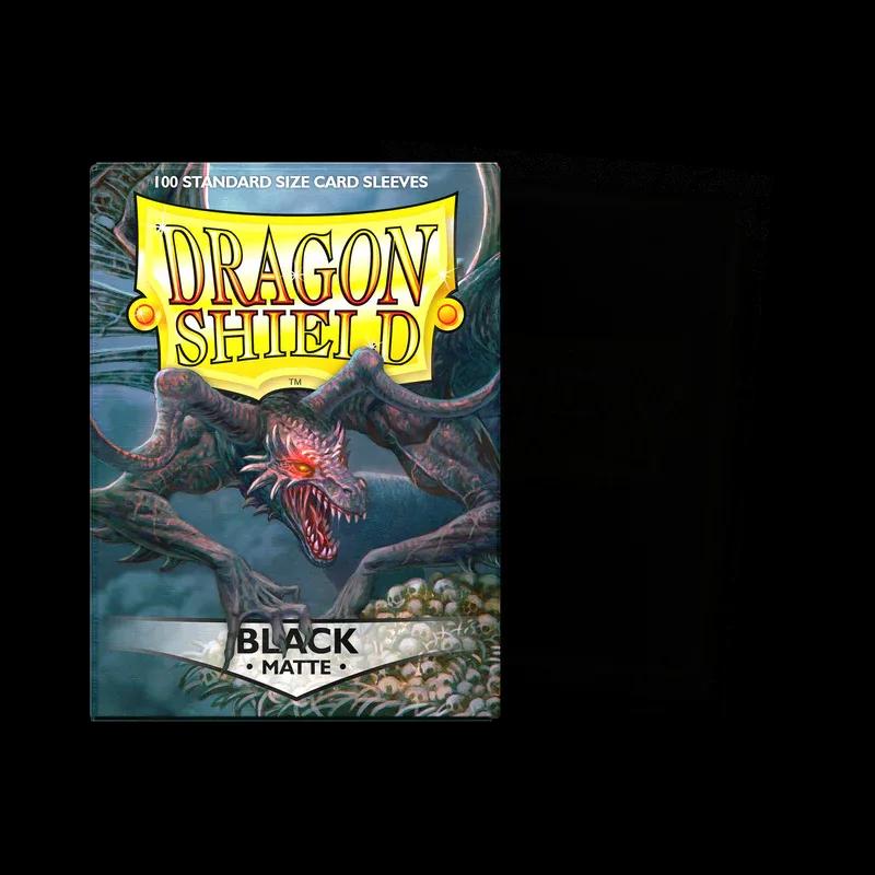 Dragon Shield Black - Matte Sleeves (100)