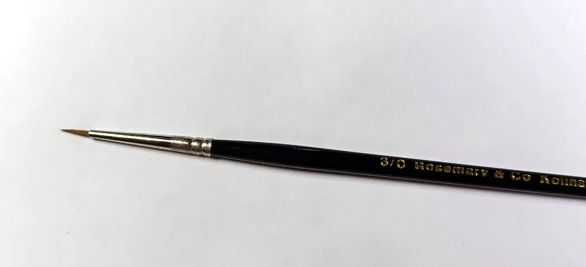 SERIES 33 KOLINSKY SABLE POINTED ROUNDS 3/0
