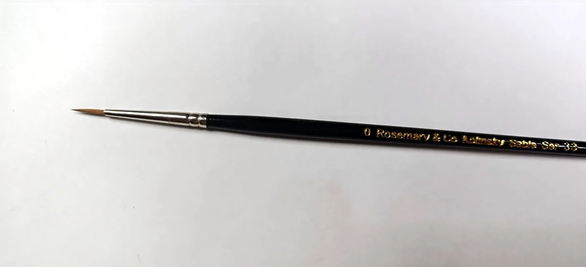 SERIES 33 KOLINSKY SABLE POINTED ROUNDS 0