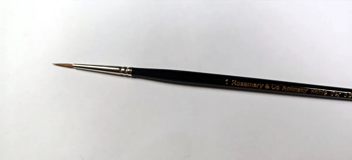 SERIES 33 KOLINSKY SABLE POINTED ROUNDS 1