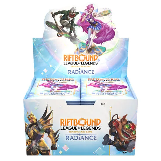 วางจำหน่าย 30 ตค Riftbound Raduabce Booster Display (24 Boosters)