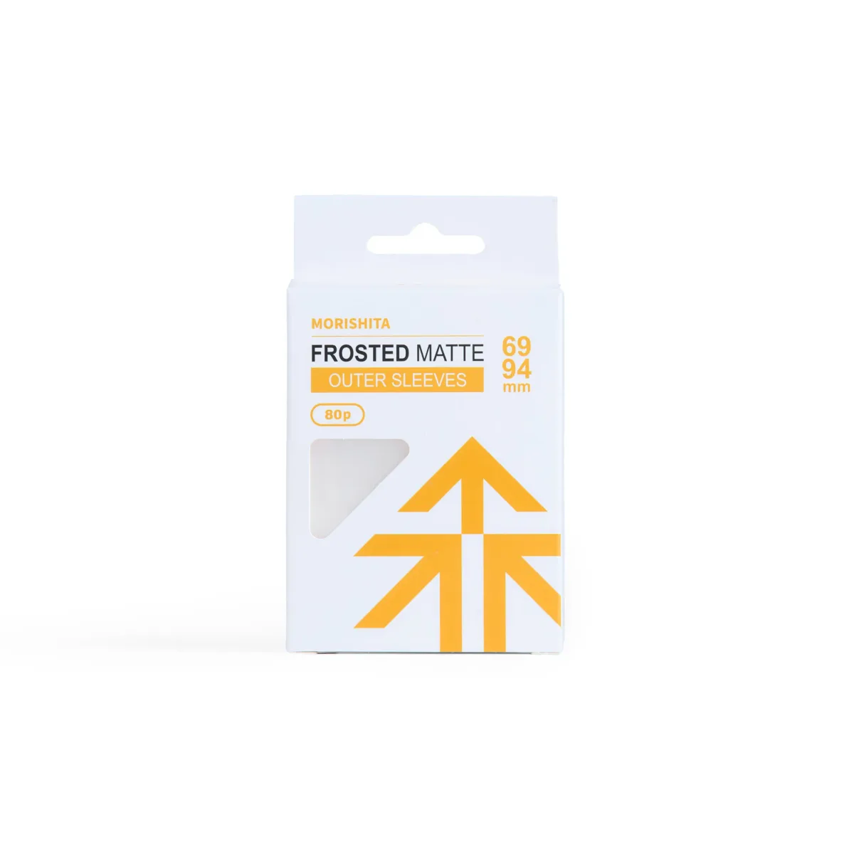 Morishita Textured Matte Outer Sleeves 69*94mm (Pack of 80 Sleeves)