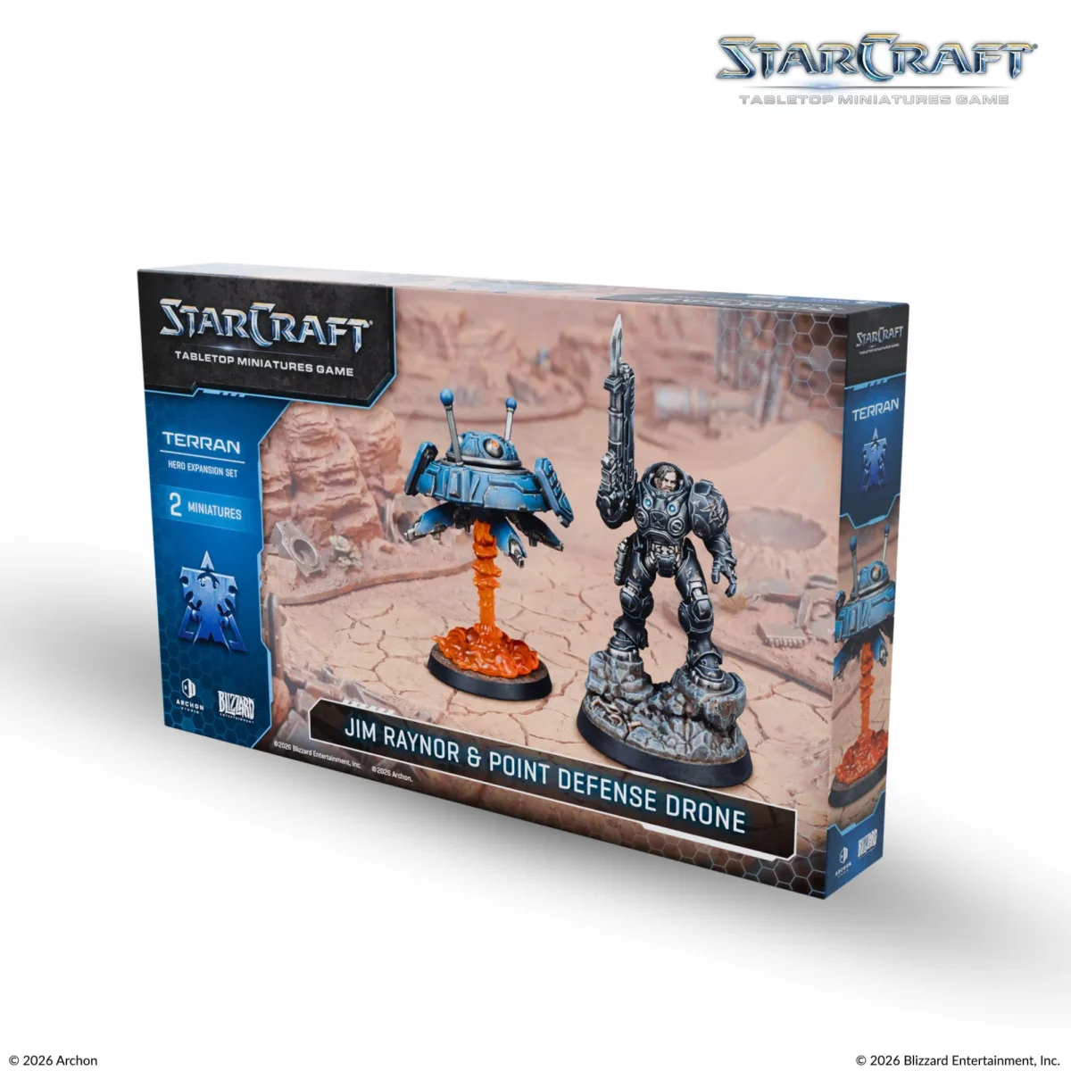 StarCraft TMG: Jim Raynor & Point Defense Drone - Terran Hero Expansion Set